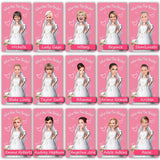 Bridal Shower Games - Scratch Off Bridal Shower Game.Funny Bachelorette Party Games - Who Has The Bride - 33 Sheets Pink