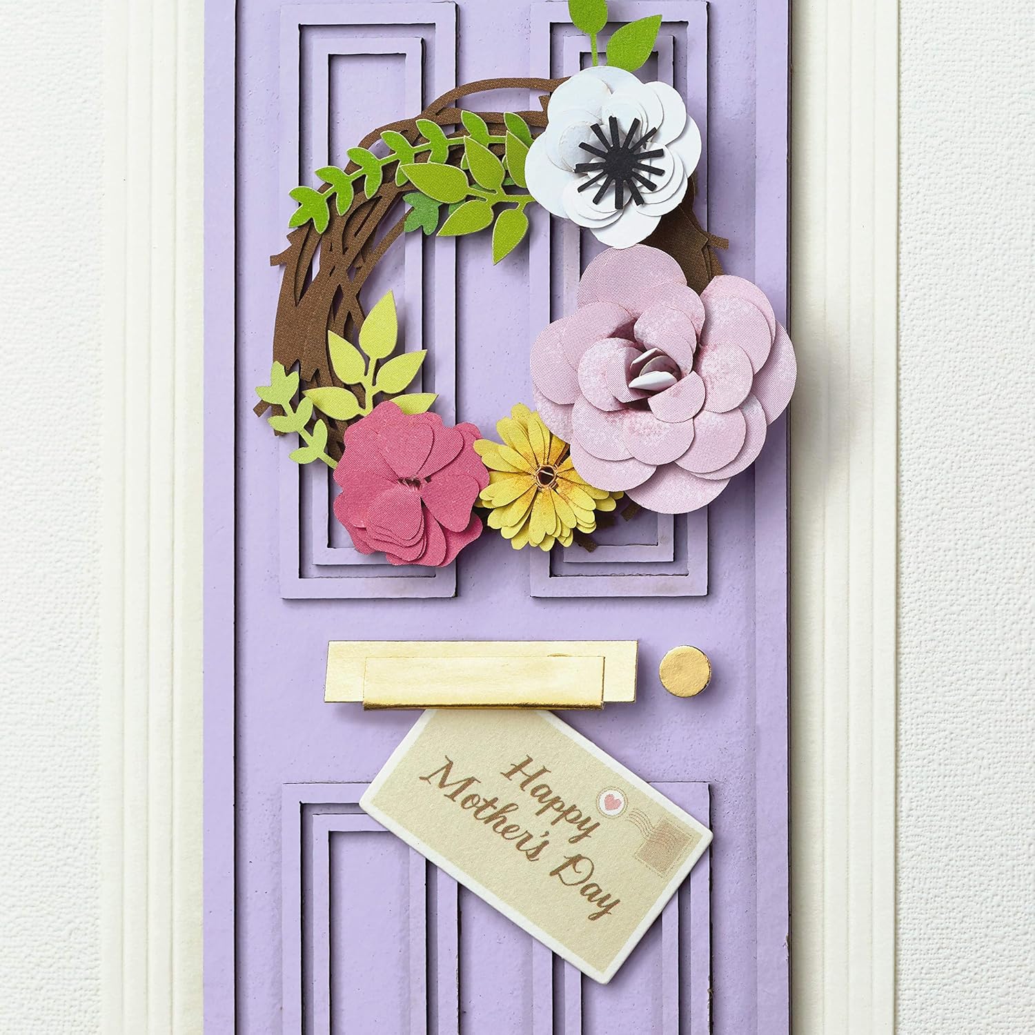 Hallmark Signature Mother's Day Card (Welcoming Front Door, You're in My Heart), 5 x 7.2 (799MBC1096)