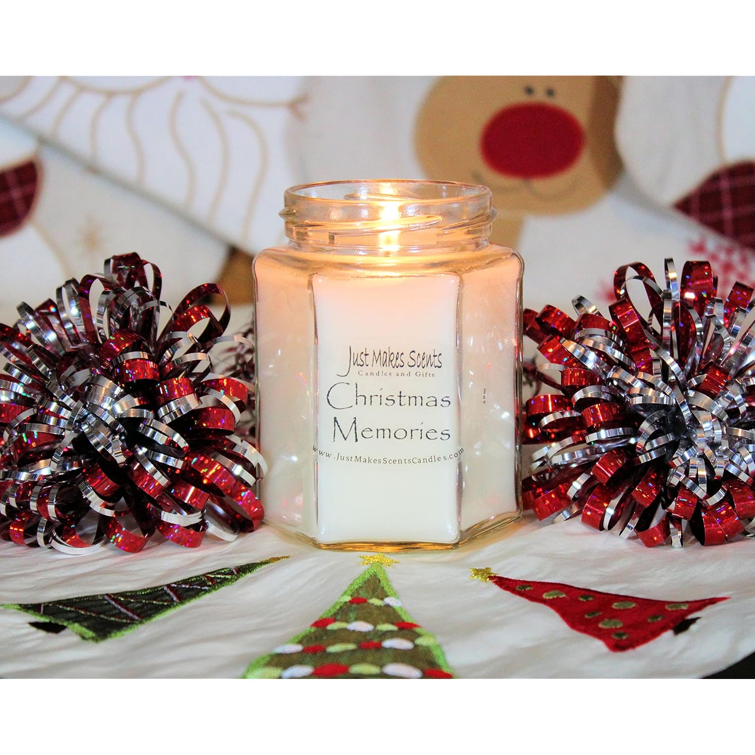 Christmas Memories (Cinnamon, Clove & Vanilla) Blended Soy Candle By …