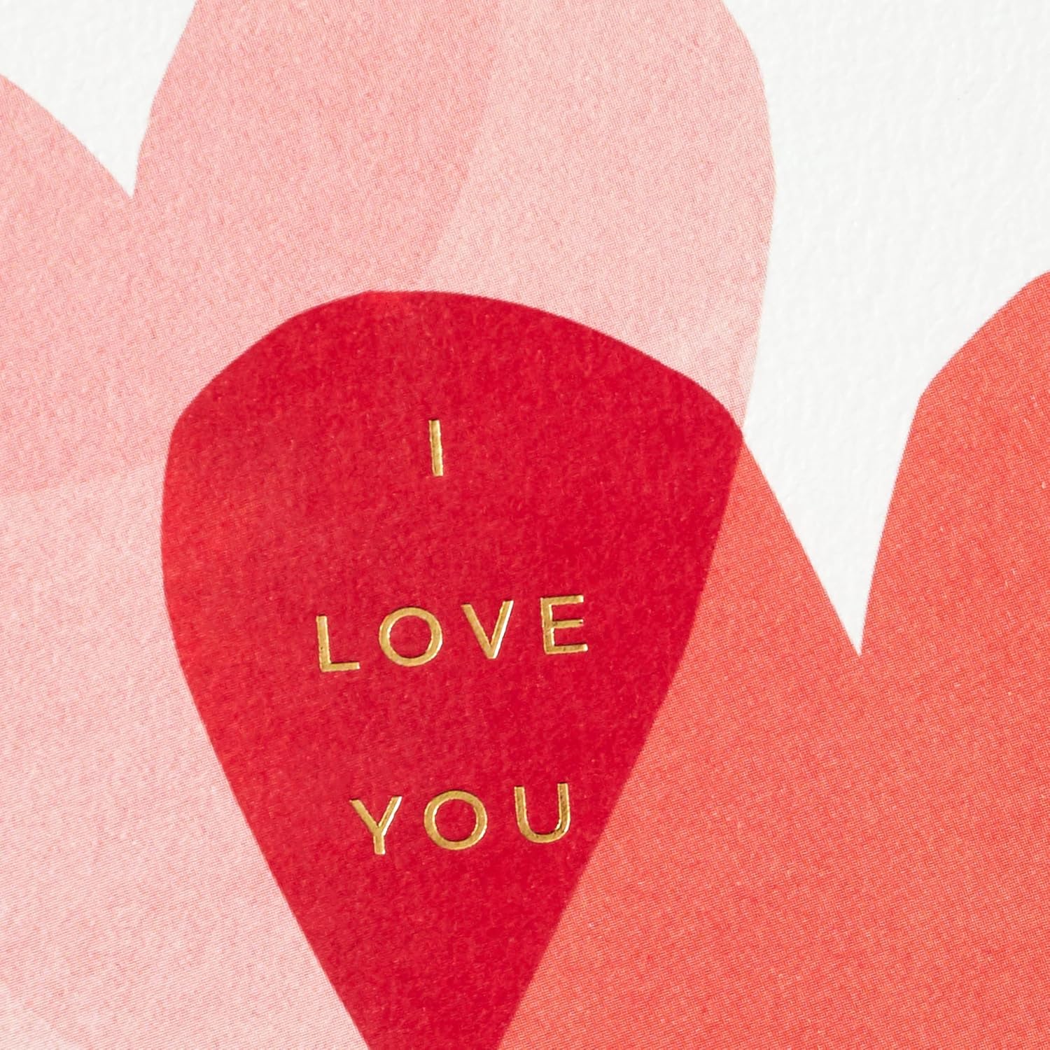 Hallmark Signature Anniversary Card (Overlapping Hearts) for Romantic Birthday, Love, Valentine's Day for Husband, Wife, Boyfriend, Girlfriend