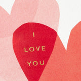 Hallmark Signature Anniversary Card (Overlapping Hearts) for Romantic Birthday, Love, Valentine's Day for Husband, Wife, Boyfriend, Girlfriend