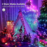 USB RGB Fairy Lights 33 ft 100 LED Color Changing with Remote Control