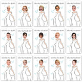 33 Cute Bridal Shower Games - Scratch Off Bridal Shower Game.Funny Bachelorette Party Games - Who Has The Bride - 33 Sheets