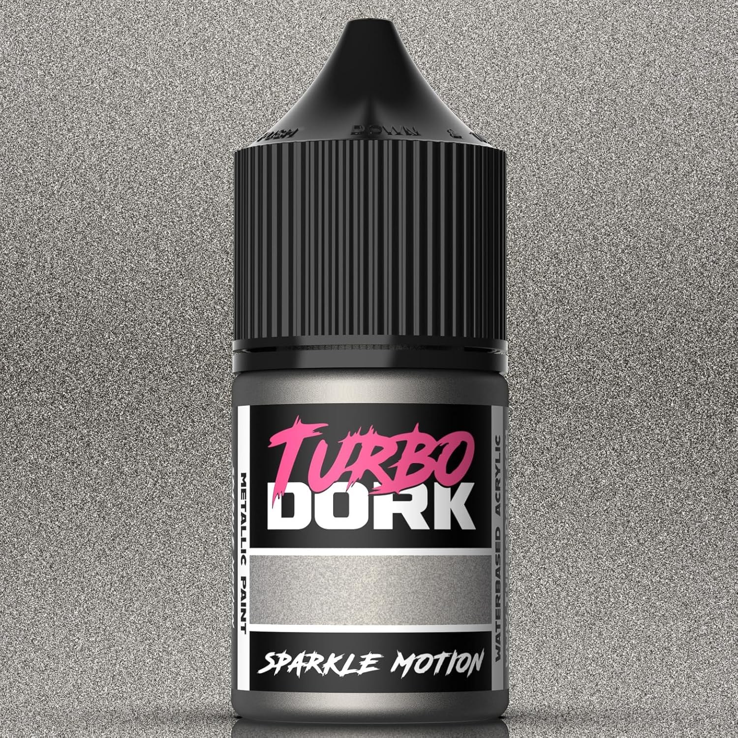 Sparkle Motion Metallic Acrylic Paint 22Ml Bottle - Water-Based Non-Toxic Metallic Finish Paint
