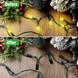 20 Pcs No Glow Christmas Bulbs Light Caps Compatible With C7 Led String Lights Rubber String Lights Caps Soft Christmas