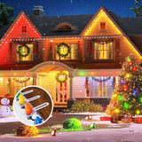 120 Pcs Christmas Light Clips, Waterproof Gutter Hooks For Outside String C7, C9 And Mini Lights, All In One Roof Hangers For Christmas Gutters, Shingles, Fence