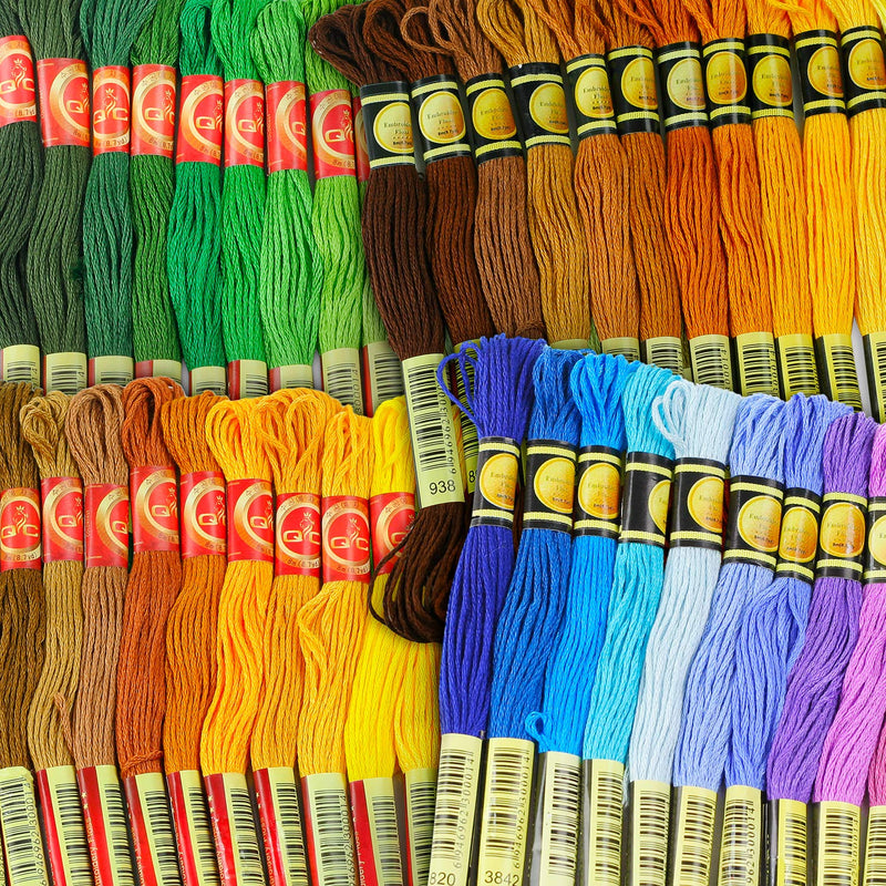 Embroidery Floss, Cross Stitch Thread For Sewing And Hand Craft Embroidery | S