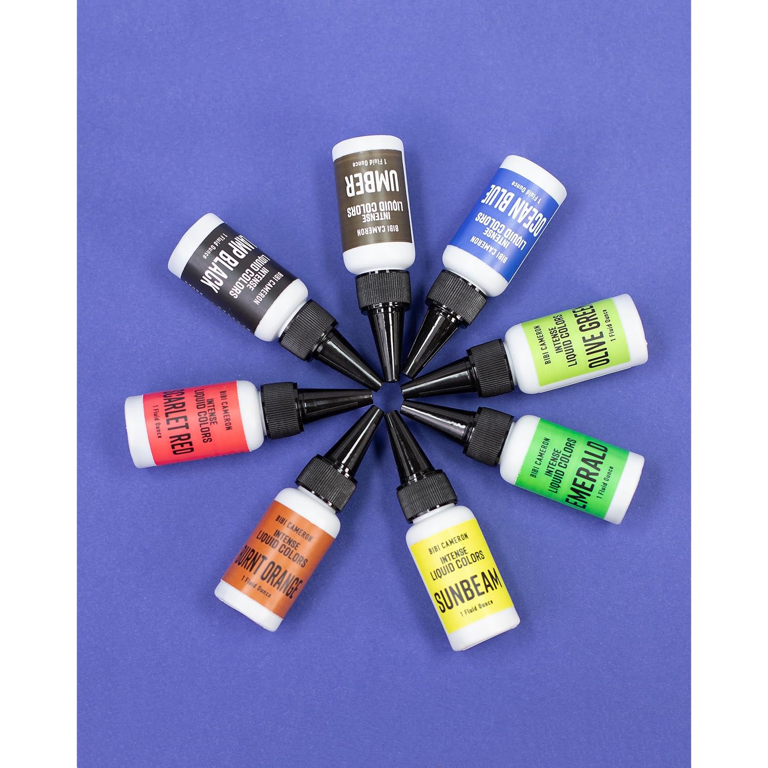 Intense Liquid Colors By Bibi Cameron (Tuscany Earth - 8 Pack)
