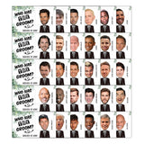 Bridal Shower Games - Who Has The Groom Scratch Off Cards - Rustic Greenery Scratch Off Cards & Stickers - Bachelorette Party Game - Girls Night Out Activity - Bride Shower Supplies Decorations - 36 Pcs(D02)