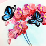- Quilling Mothers Day Card, 5X7 In Butterfly Orchid Mother'S Day Card For Mom, Wife, Daughter, Sister, Grandma, Birthday Gift For Women With Envelope