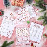 Christmas Party Games For Large Groups Class 25 Players Family Holiday Game Cards 4 Design, Eye Spy, Survey Says, Guess Which Candy, Fill In Fun, Answer Cards Funny Xmas Party Activities