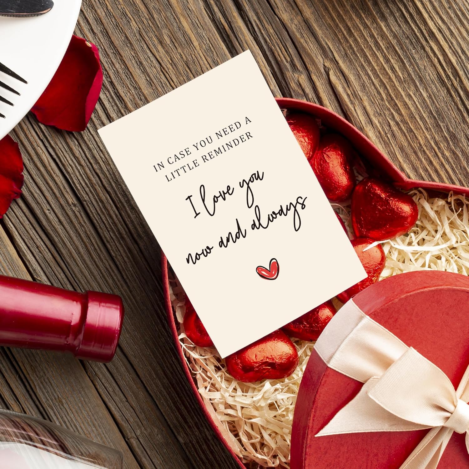 Valentines Day Card Gifts For Him Her, Romantic Valentine’S Day Day Gift For Husband Wife Boyfriend Girlfriend, Funny Valentines Day Card, My Forever Love Cards