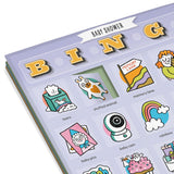 Knock Knock Baby Shower Bingo, 12 Reusable Cards to Play for Baby Showers