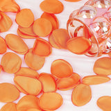 200Pcs Burnt Orange Flower Petals, Silk Rose Petals Fall Wedding Decor Flower Girl Petals For Wedding Aisle Table Centerpieces Thanksgiving Party Confetti Decorations