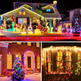 Battery Operated Christmas Lights, 2 Set Of 17Ft 50 Led Mini String Light With Auto-Timer 8 Modes Waterproof Tree Lights