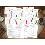 Christmas Friendly Feud Quiz, Christmas Games For Family Party, Family Feud Games, Ice Breaker Game For Adults, Large Group Party Supplies, Includes 12 Preliminary Cards And 3 Final Round Cards, Zc02
