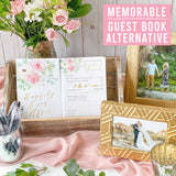 25 Floral Wedding Advice Cards-Bridal Shower Games, Wedding Guest Book Alternative, Wedding Card Boxes For Reception, Wedding Games For Guests, Reception Advice For The Bride