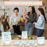 Find The Baby Food Party Games, Under The Sea Baby Shower Game Set (1 Standing Sign + 20 Answer Cards + 6 Number Cards), Ocean And Sea Name The Food Game, Party Favors Decorations(05)