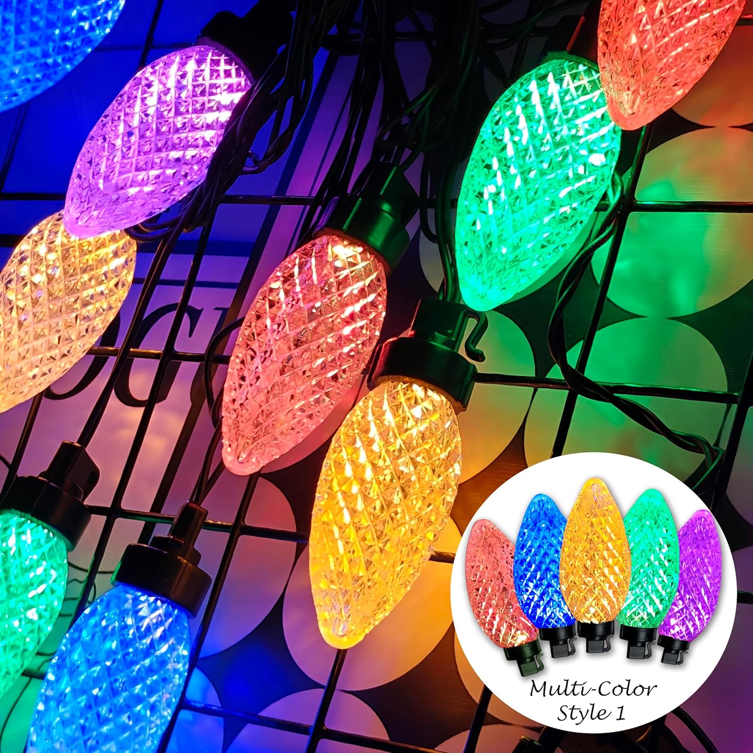 20 Led 41 Ft Christmas Oversize Pinecone String Lights, Fairy Twinkle String Lights Plug In With 11 Modes, Timer & Memor