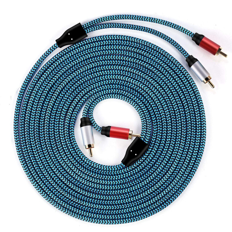 2Rca To 2Rca Cable 20 Ft Rca Cable 2Rca Male To 2Rca Male Stereo Audio Cable F