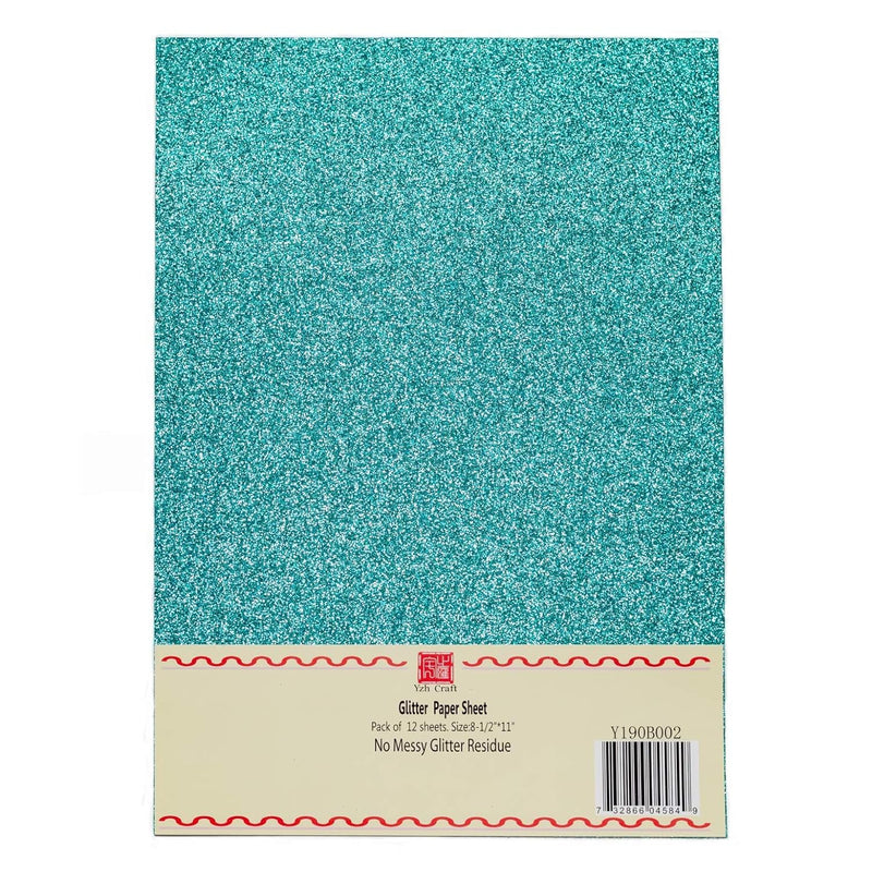 S Glitter Cardstock Paper,No-Shed Shimmer Glitter Paper,Crafting Assorted Glit