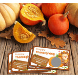 Happy Thanksgiving Scratch Off Game Cards - 50 Pack- Find The Pumpkin Pie To Win - Turkey& Pumpkin Thanksgiving Party Game For Adults Family Fun Dinner Activities - A01
