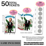 Bridal Shower Games-Who Has The Groom Scratch Off Cards Games- Bachelorette Party For 50 Guests