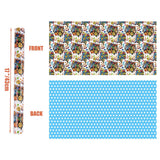 Reversible Birthday Gaming Wrapping Paper Roll - 17 Inch X 33 Feet - Video Game Birthday Gift Wrap For Game Lover Party