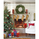 Red Flameless Candles With Remote Control Timer Battery Operated Led Pillar Candles 4‘’ 5‘’ 6‘’ Fake Candles With String Lights Set Of 3 For Christmas Or Special Festivals Decorations