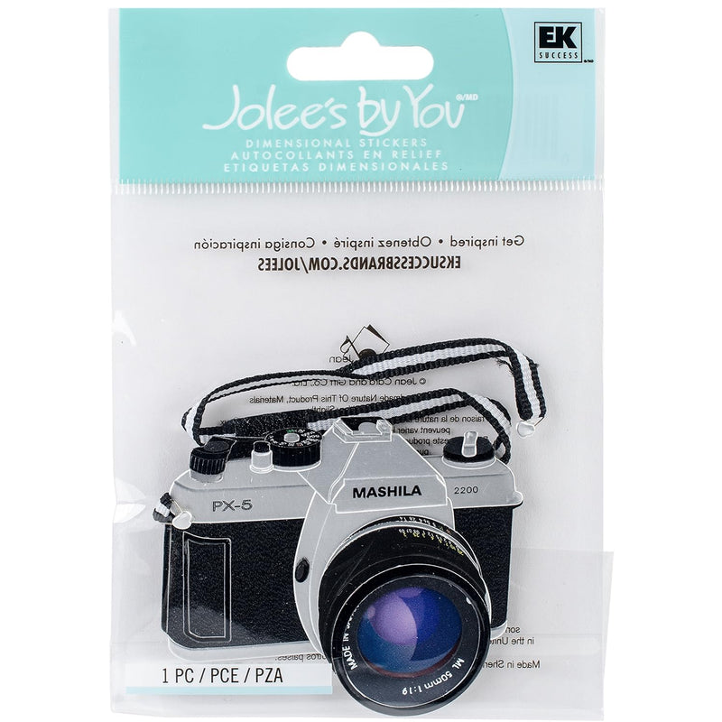 Jolee'S By You Dimensional Sticker Large, Camera