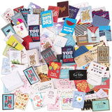All Occasion Cards Assortment Box; 108 Blank Cards & Envelopes, Thank You Cards, Sympathy Cards, Birthday Card and Others