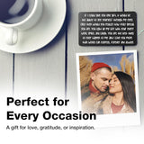 I Love You Card For Him Her | Engraved Aluminum Wallet Insert – “I Choose You” Gift For My Husband Or Boyfriend, Perfect For Long Distance, Valentines, And Anniversaries