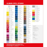 Lukas CRYL Studio Artist Acrylic Paint, Mint, 125 ml Tube - High Pigment Acrylic Paints for Canvas Painting, Large Scale Works - Medium-Viscosity, Water-Mixable, Fast Drying