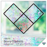 Gallery Glass Berry Confetti Stained Glass Glitter Finish Paint, Perfect for Easy to Apply DIY Arts and Crafts, 19675
