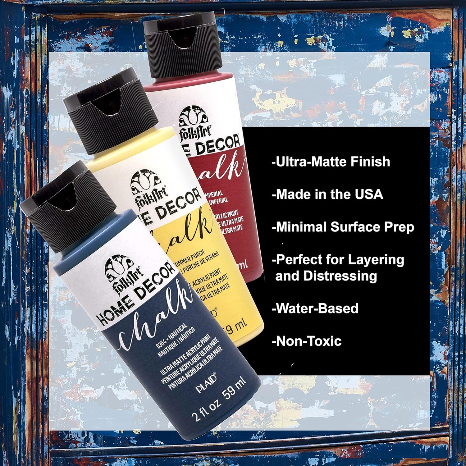 FolkArt acrylic paint, 2 oz, Grotto 2 Fl Oz