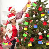 Christmas Lights, 10 Ft 20 Leds Multi Colored Gift Boxes String Lights Battery Operated 2 Modes Xmas Tree Lights For Ind