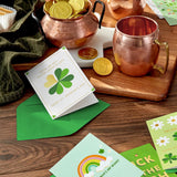 Hallmark St. Patrick's Day Card Assortment (24 Blank Cards with Envelopes) for Kids, Teens, Friends