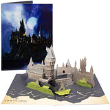 Harry Potter Hogwarts Castle Pop-Up Card - Deluxe Handcrafted Pop Up Card - All Occasions, Blank Inside - 5 X 7