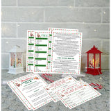 Christmas Friendly Feud Quiz, Family Game Night, Baby Shower Cards For Adults, 12 Question & 3 Final Round Cards, Party Favors Supplies-Mq6
