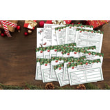 Christmas Friendly Feud Quiz, Baby Shower Game Night, Christmas Party Game, Family Activity, Feud Trivia Quiz, Holiday Games For Adults Coworkers Groups Christmas Party Supplies-2 (Sd-005)