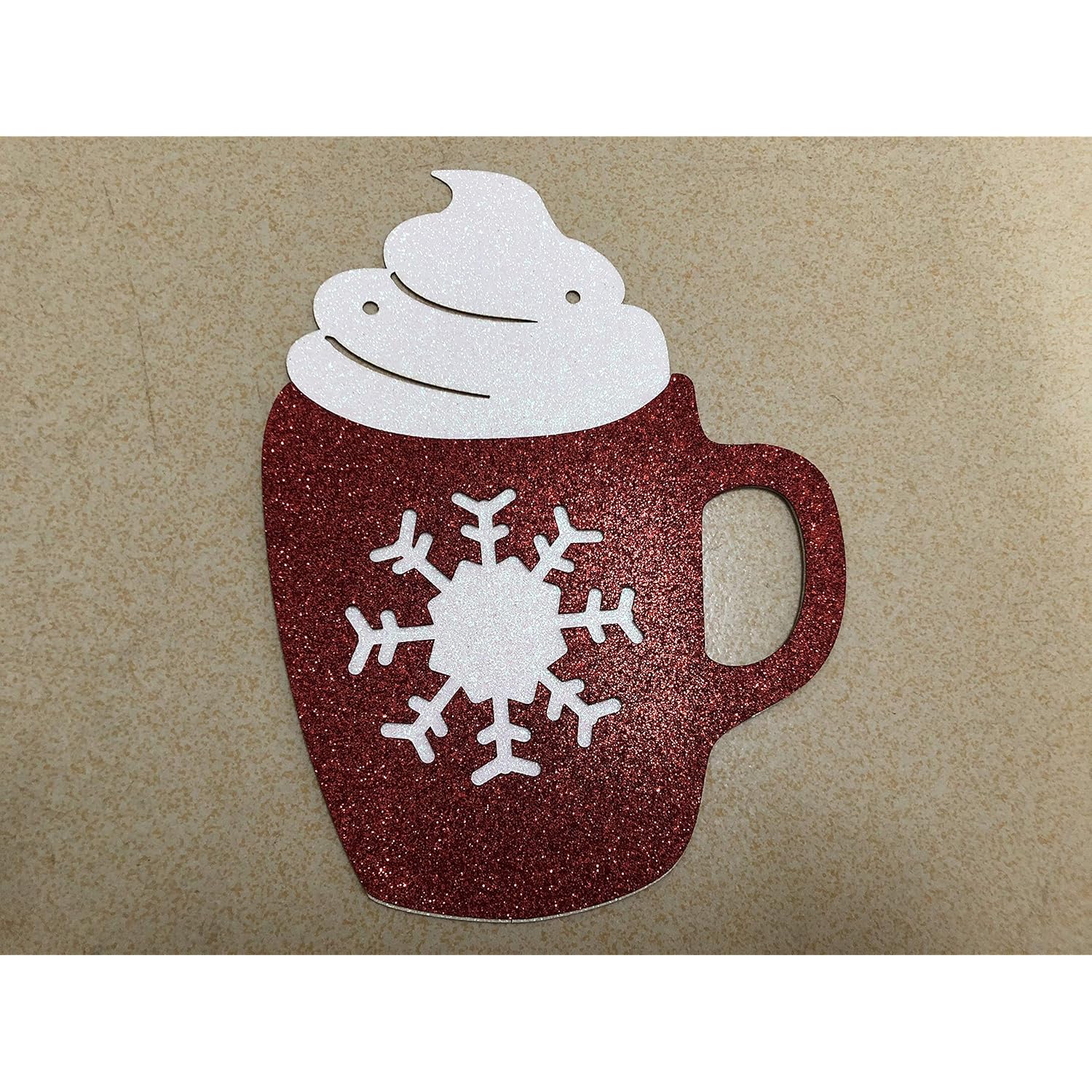 Hot Cocoa Bar Banner Gold Glitter Hot Cocoa Bar Sign Christmas Decorations For Wintertime Holiday Christmas Party New Year Party Decorations