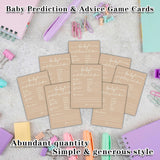 Baby Prediction And Advice Cards, Baby Shower Games Cards, Minimalism Boy Or Girl Baby Gender Reveal Party Favors Decorations And Supplies, 30 Pcs Double-Sided - A13