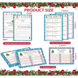 Christmas Friendly Feud Card Game, Christmas Games For Family Party, Holiday Party Trivia Quiz For Winter Gathering, Family Feud Games, Feud Trivia Quiz - Tfx2