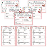 Christmas Feud Games, Friendly Feud Games, Family Activity, Family Games For Game Night, Baby Shower Game, Party Supplies For Adults, Xmas Holiday Party Game And Activity Decorations (F003)