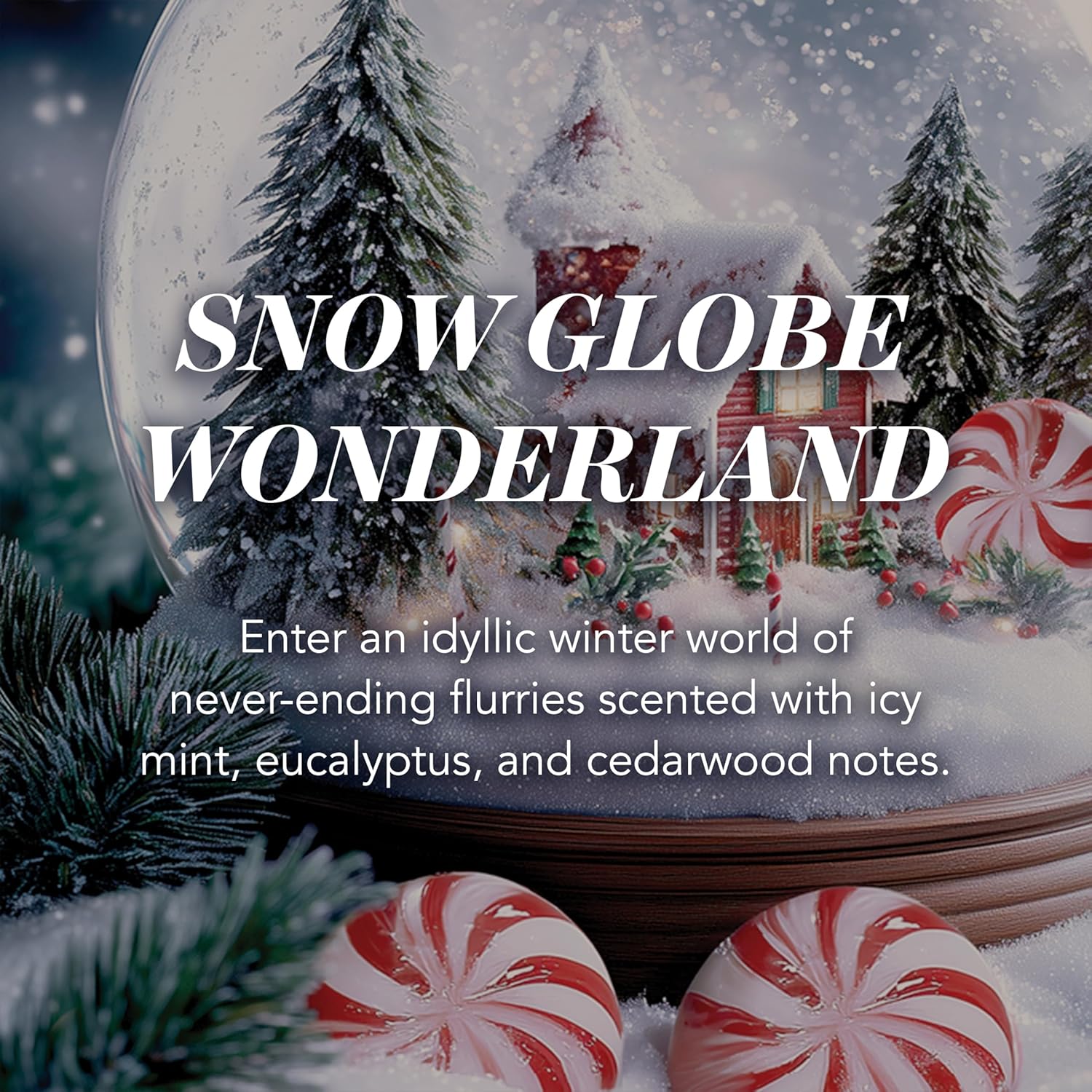 Yankee Candle Scented Candle | Snow Globe Wonderland Large Jar Candle | Burn Time: up to 150 Hours for Women