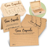 Baby Time Capsule Box 1St Birthday Keepsake - Baby Time Capsule For First Birthday Party Games, 1St Birthday Activities For Party, Time Capsule Cards For 50 Guests, Baby Shower Game