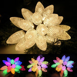 20 Led 41 Ft Christmas Oversize Pinecone String Lights, Fairy Twinkle String Lights Plug In With 11 Modes, Timer & Memor