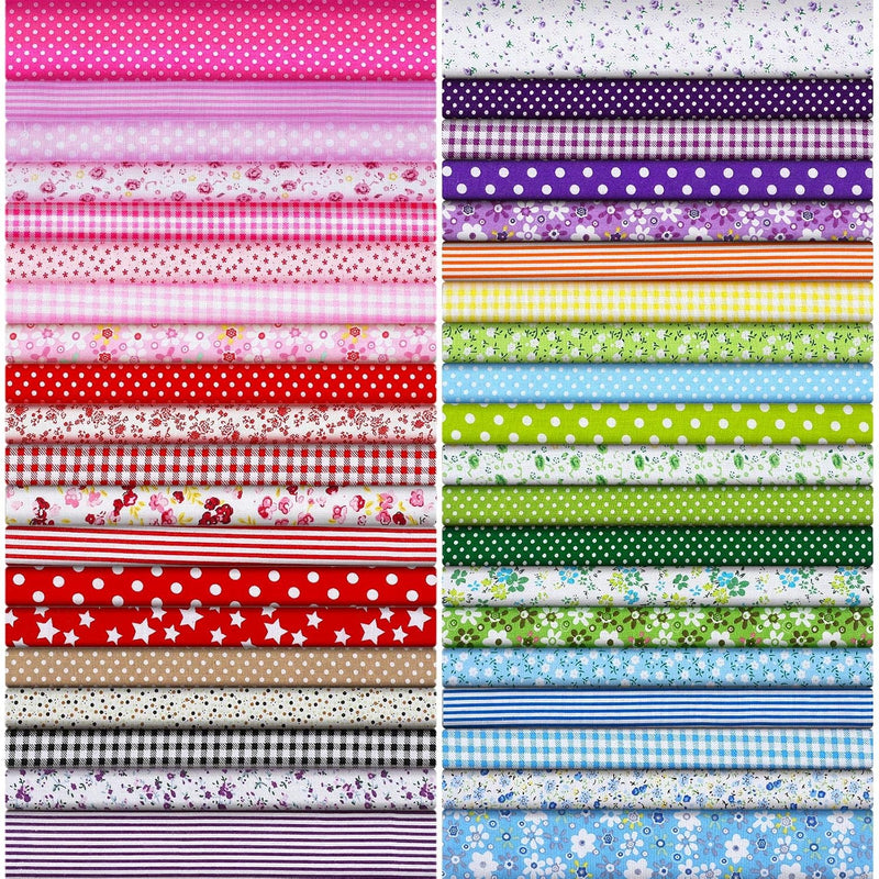 40 Pieces 10 X 10 Inches Cotton Fabric Square Fabric Craft Fabric Scraps Cotto