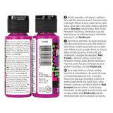 DecoArt Americana Black Light Neon Acrylic Paint Pack 6/Pkg