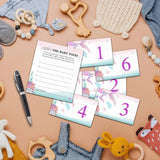 Find The Baby Food Party Games, Mermaid Baby Shower Game Set (1 Standing Sign + 20 Answer Cards + 6 Number Cards), Under The Sea Name The Food Game, Party Favors Decorations(08)